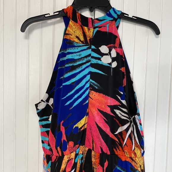 Tropical High Low New York & Co. Maxi Dress - Large - Picture 9 of 12